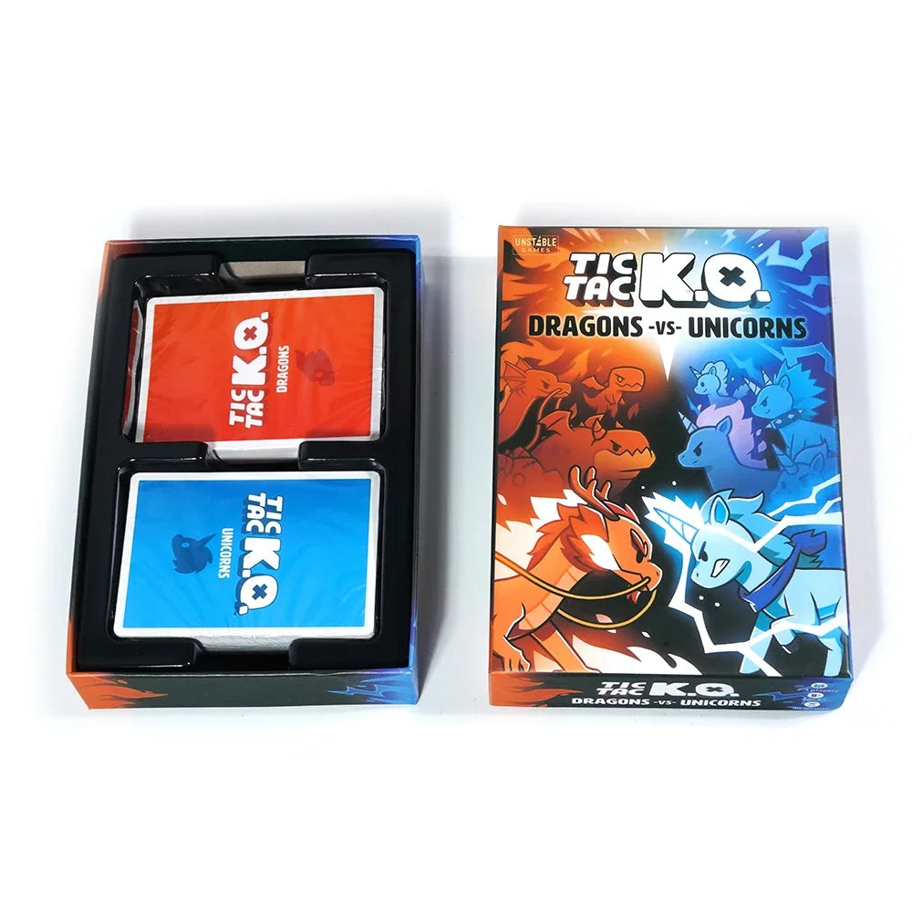 DRAGONS VS UNICORNS Cards Game Board Game Kids Teens Adults Party Game DRAGONS VS UNICORNS Cards Game Board Game Kids Teens Adults Party Game